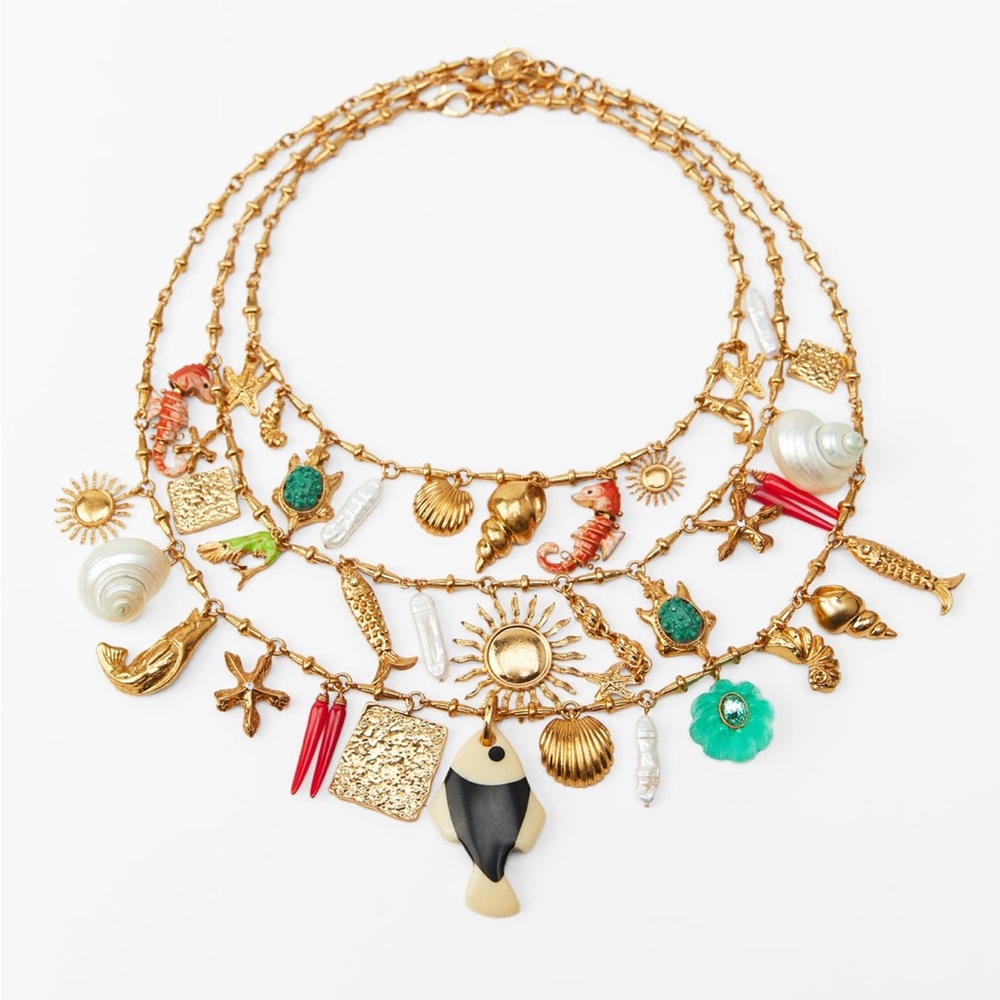 IN SEARCH OF - Zara Sea Charms necklace